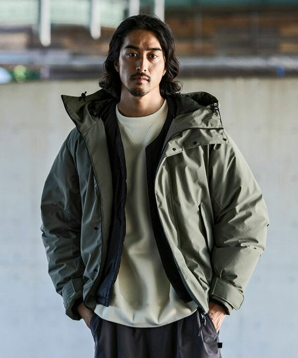 楽天市場】+phenix プラスフェニックス BOMBER DOWN JACKET ボマー 