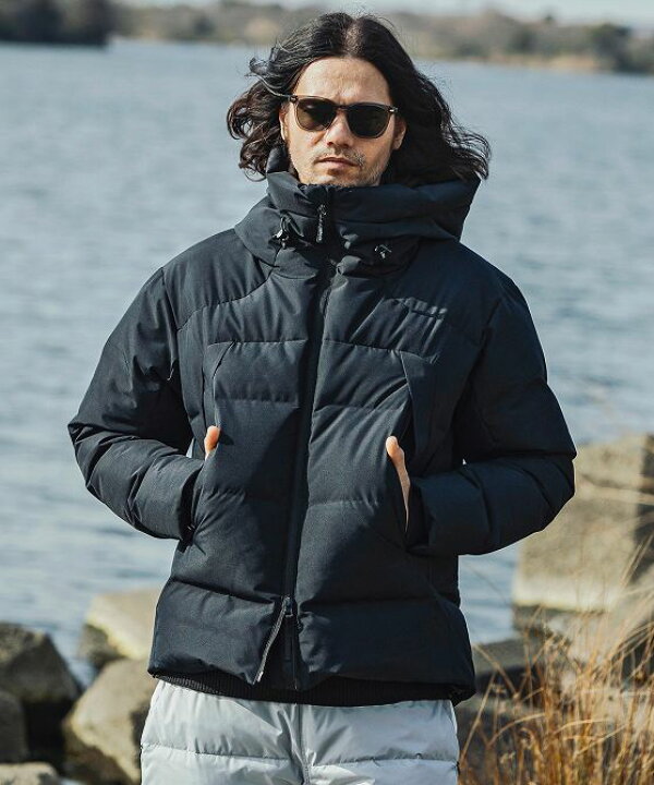楽天市場】+phenix プラスフェニックス FUSED QUILTING DOWN JACKET 