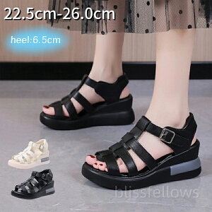 ウェッジソールサンダル リラックスサンダルサンダル レディース 歩きやすい脱げない かかとありスポーツサンダル レディース サンダル 厚底 疲れない 可愛い 美脚 コンフォートサンダル