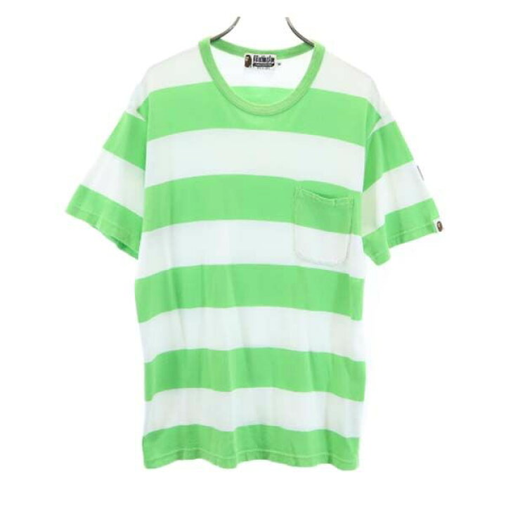 楽天市場】古着 アベイシングエイプ A BATHING APE 日本製 ボーダー 