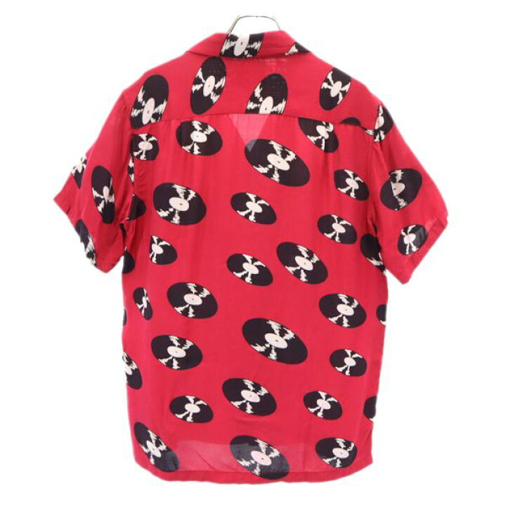 楽天市場】古着 WACKO MARIA ワコマリア レコード 総柄 半袖 レーヨン 