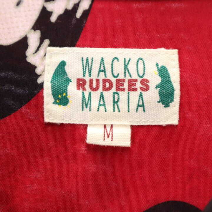 楽天市場】古着 ワコマリア WACKO MARIA レコード 総柄 半袖 レーヨン 