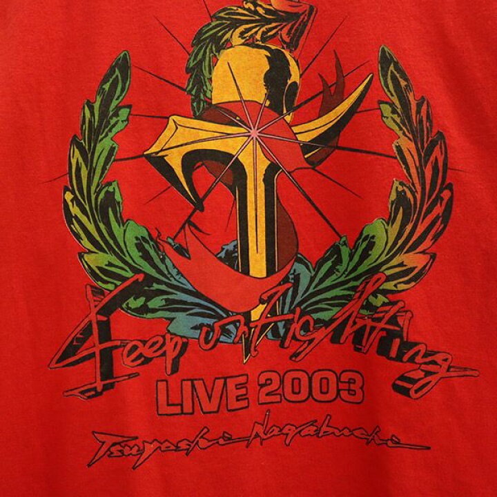 楽天市場】古着 TSUYOSHI NAGABUCHI 長渕剛 LIVE 2003 KEEP ON 