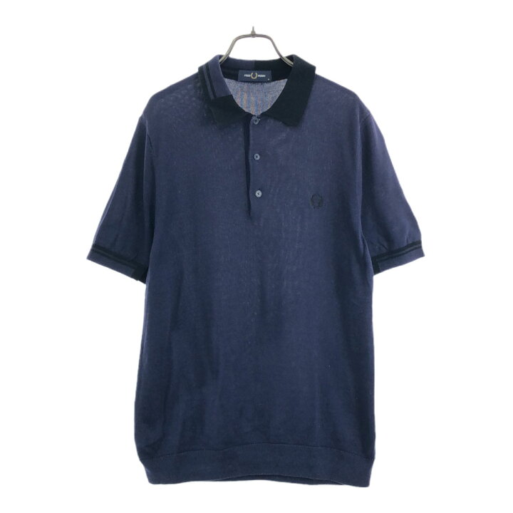 楽天市場】古着 FRED PERRY フレッドペリー 半袖 ニット ポロシャツ M 
