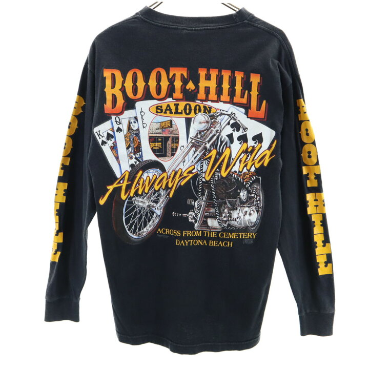 楽天市場】ムリナ USA製 オールド バックプリント 長袖 Tシャツ M  