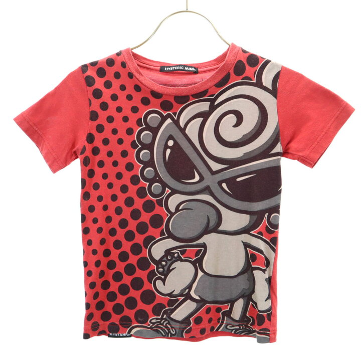 楽天市場】ヒステリックミニ 半袖 Tシャツ 110 赤系 HYSTERIC MINI  