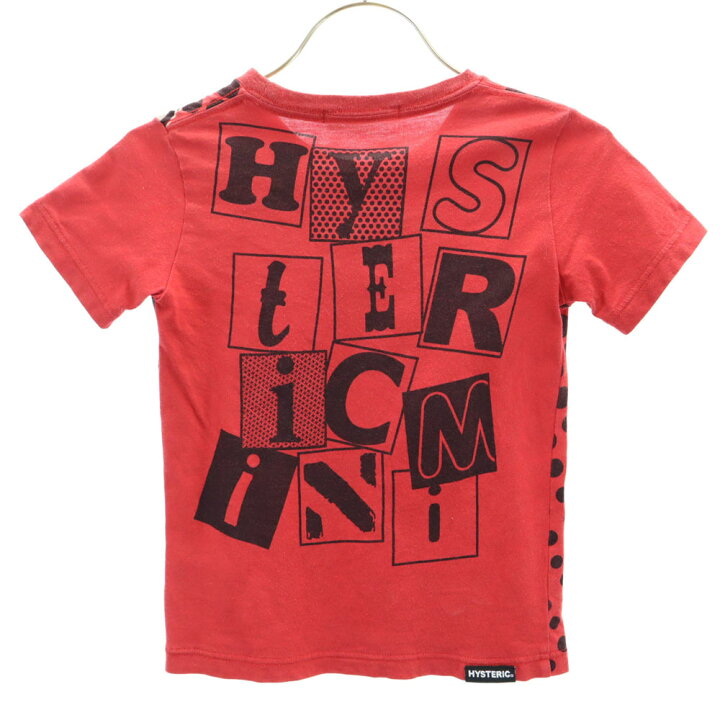 楽天市場】ヒステリックミニ 半袖 Tシャツ 110 赤系 HYSTERIC MINI 