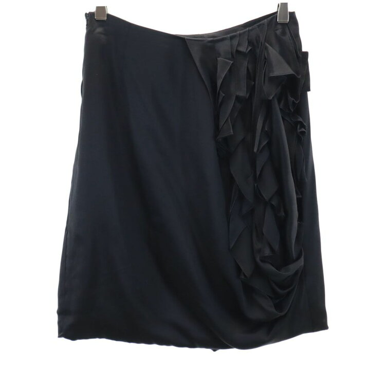 楽天市場】古着 ボスヒューゴボス BOSS HUGO BOSS ミディ丈 フリル付き  