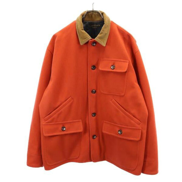楽天市場】フラッグスタッフ 21AW 日本製 ウールジャケット L オレンジ 