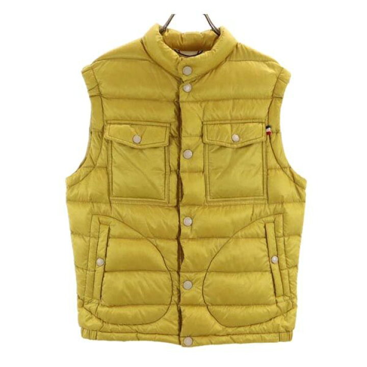 楽天市場】モンクレール ダウンベスト S ゴールド系 MONCLER ARRADON 