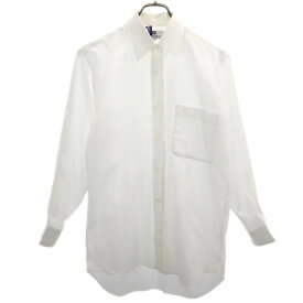 ジバンシィ 日本製 長袖 ワイシャツ 38-76 ホワイト GIVENCHY メンズ 【中古】 【231114】 メール便可