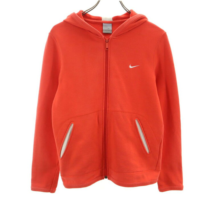 楽天市場】古着 ナイキ 長袖 ジップパーカー M オレンジ系 NIKE 