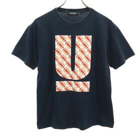 アンダーカバー 半袖 Tシャツ XS ネイビー UNDERCOVER メンズ 【中古】 【240415】 メール便可