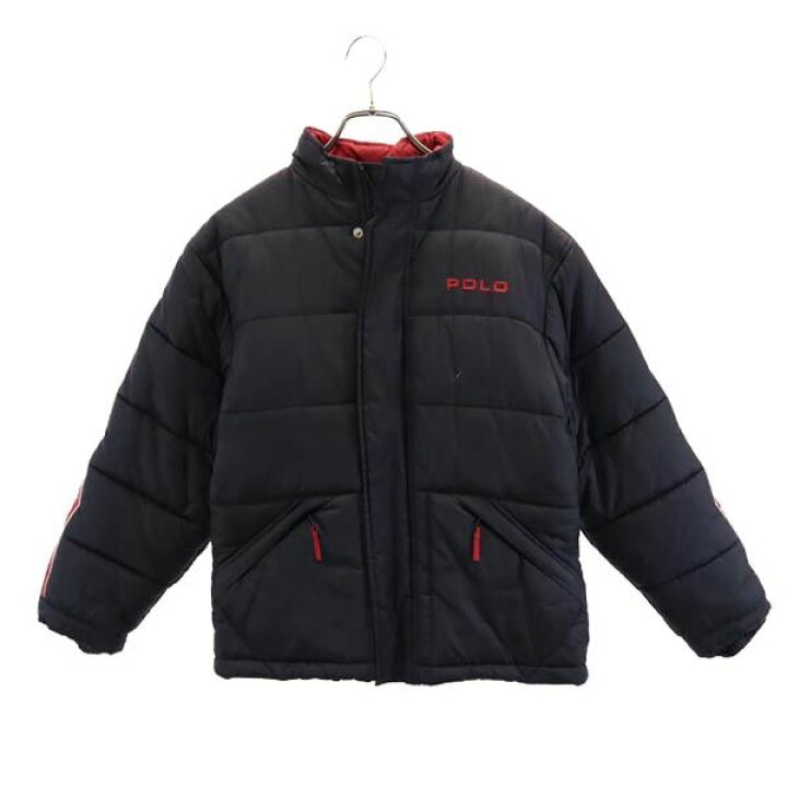 楽天市場】古着 ポロスポーツ POLO SPORTS 中綿ジャケット M ブラック  