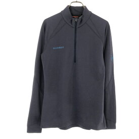 マムート 長袖 Tシャツ XS ネイビー Mammut PRIMALOFT アウトドア メンズ 【中古】 【240405】