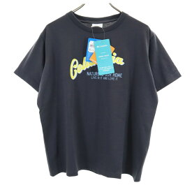 未使用 コロンビア アウトドア 半袖 オムニウィック Tシャツ L チャコールグレー Columbia OMNI-WICK メンズ 【中古】 【240418】 メール便可