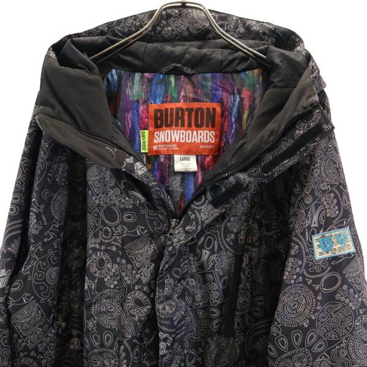 楽天市場】バートン 総柄 スノーボード ウェア L ネイビー系 BURTON 