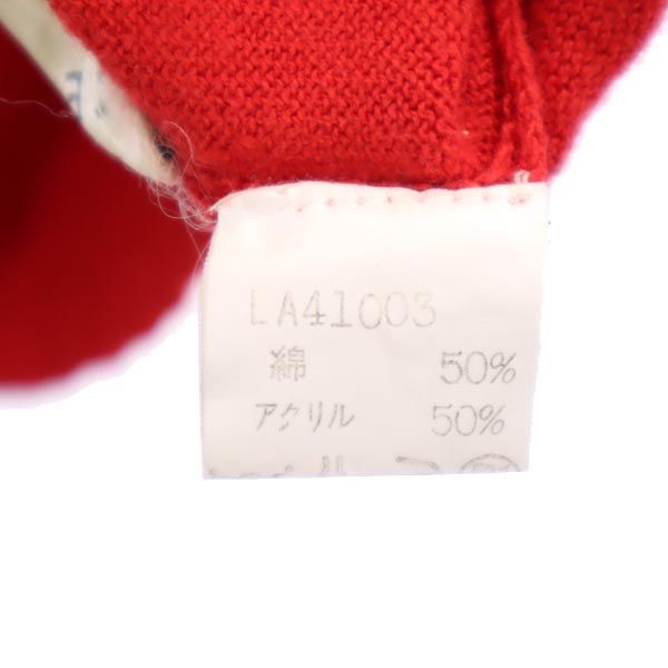 楽天市場】ケンゾー ニット 42 レッド系 KENZO 長袖 セーター メンズ