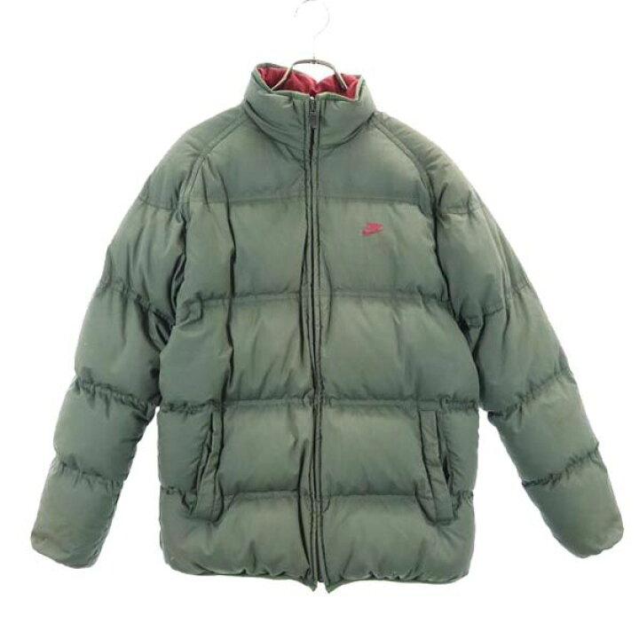 楽天市場】古着 NIKE ナイキ リバーシブル ダウンジャケット M  