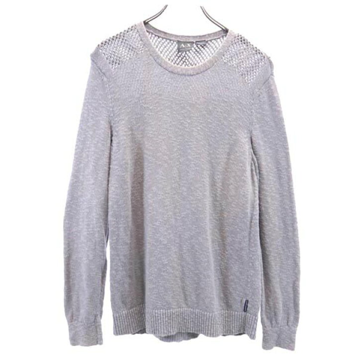 楽天市場】アルマーニエクスチェンジ ニット M グレー系 ARMANI 