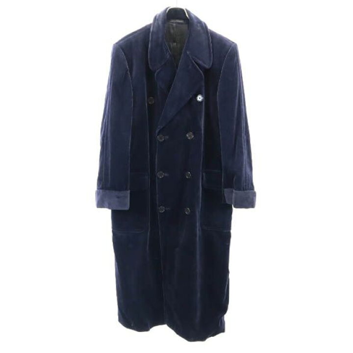 楽天市場】ポールスミス ベロア ロング コート M ネイビー Paul Smith 