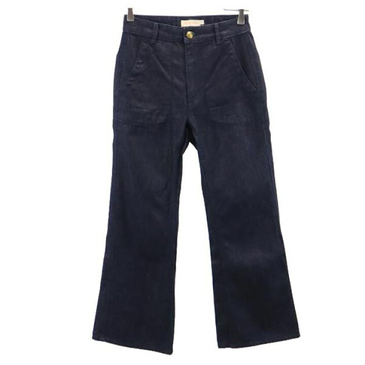 楽天市場】古着 トリーバーチ Tory Burch フレア デニムパンツ w25 