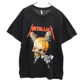 アルスタイル METALLICA プリント 半袖 Tシャツ L ブラック系 ALSTYLE メンズ 【中古】 【230609】 メール便可