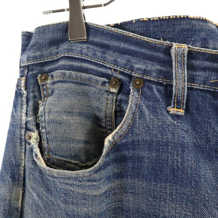 楽天市場】リーバイス 70s BIG E 66前期 足長R 赤耳 ストレートデニム 
