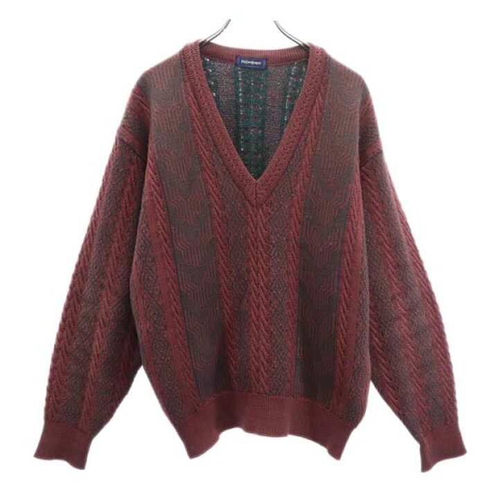 ヴィンテージ イヴサンローラン ニット セーター 大きいサイズ ウール  