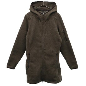 エルエルビーン 裏起毛 ジップパーカー S ブラウン L.L.Bean アウトドア ニット メンズ 【中古】 【230128】