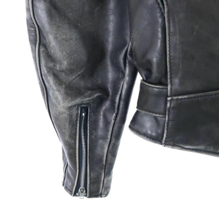 楽天市場】古着 ショット schott レザー ダブルライダースジャケット 
