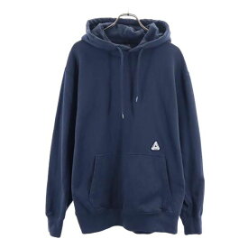 パレス スウェットパーカー L ネイビー系 PALACE ロゴ メンズ 【中古】 【230130】