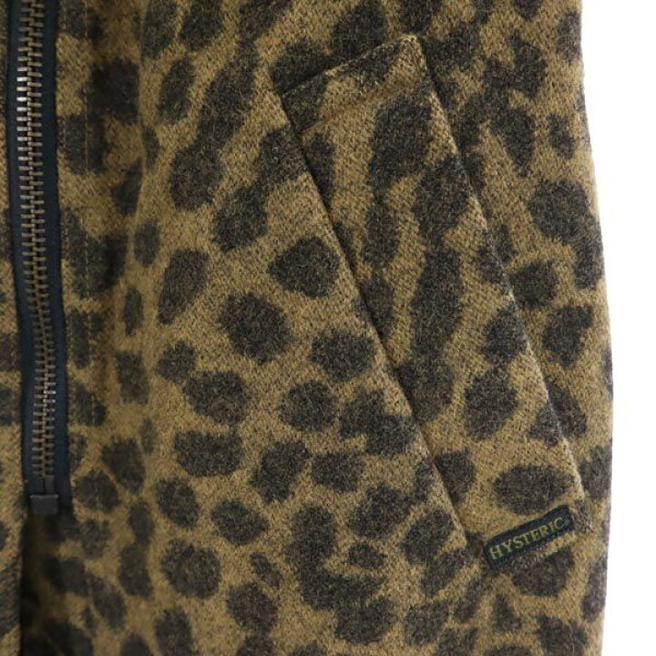 楽天市場】ヒステリックグラマー ウールブレンド アニマル柄 コート M  