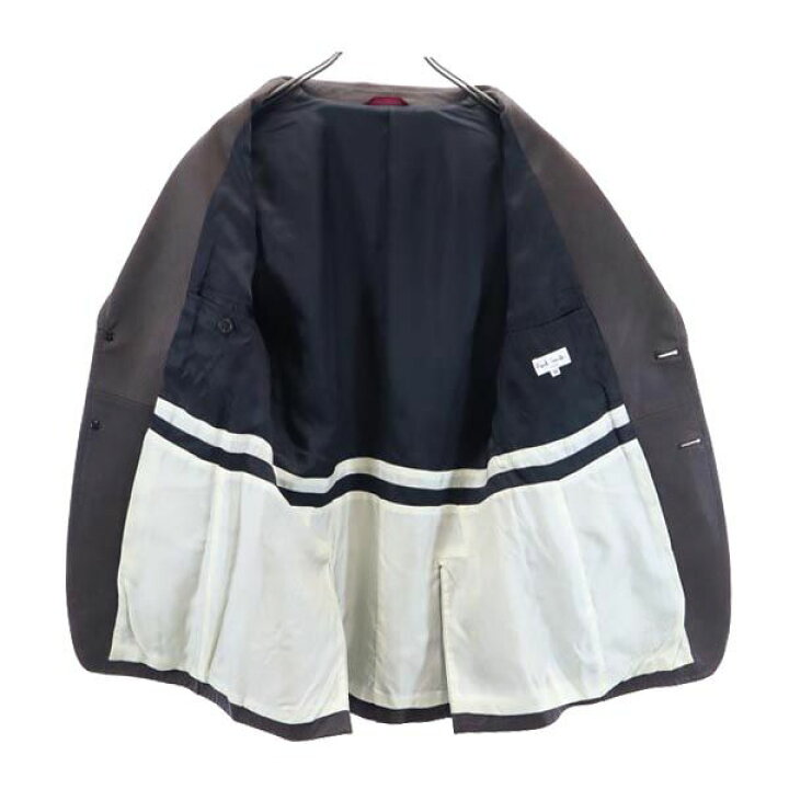 楽天市場】ポールスミス レザー テーラードジャケット M 茶系 Paul  