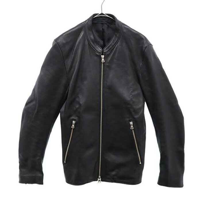 楽天市場】ステュディオス ジップ ラムレザー ライダース ジャケット 2  