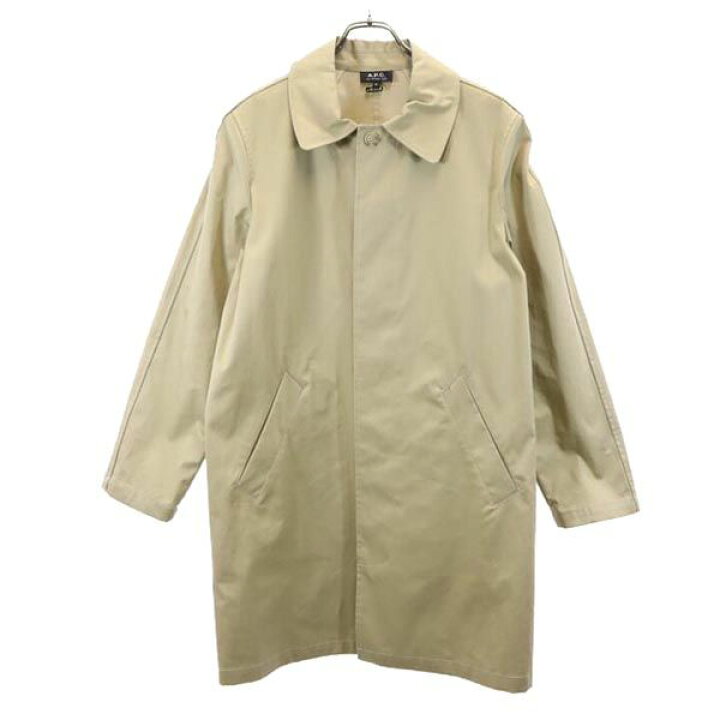 楽天市場】アーペーセー ステンカラーコート M ベージュ A.P.C. メンズ  