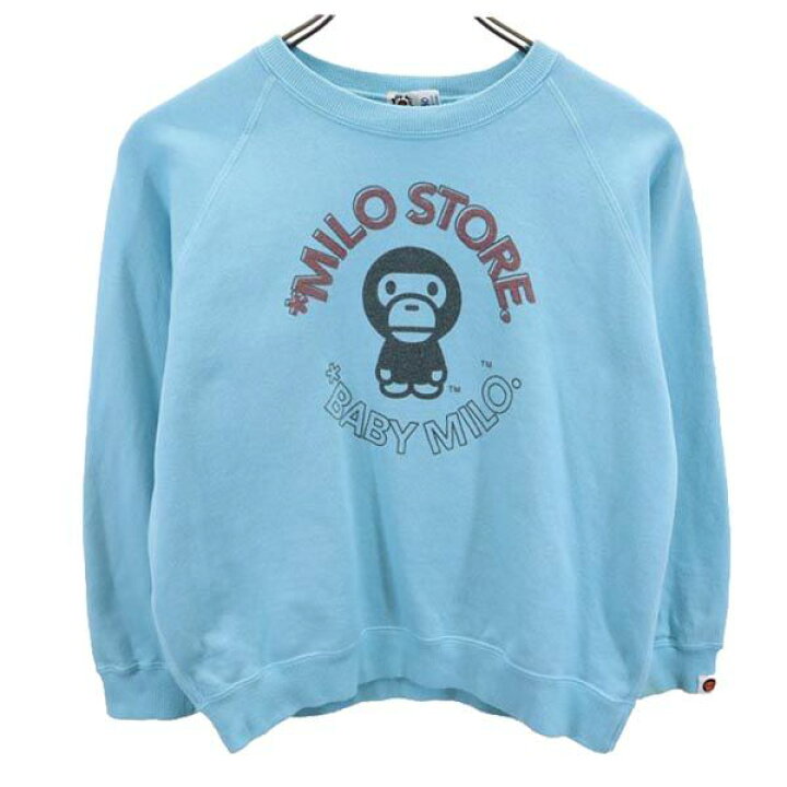 楽天市場】古着 ベイビーマイロ BABY MILO 日本製 プリント 長袖 