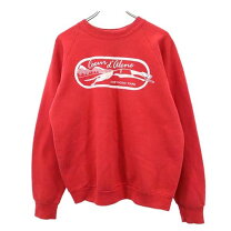 楽天市場】フルーツオブザルーム スウェット（カラーレッド）の通販