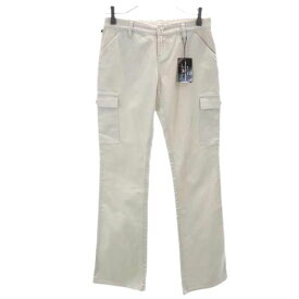 未使用 ポロジーンズ カーゴパンツ 2 ベージュ POLO JEANS COMPANY レディース 【中古】 【230209】