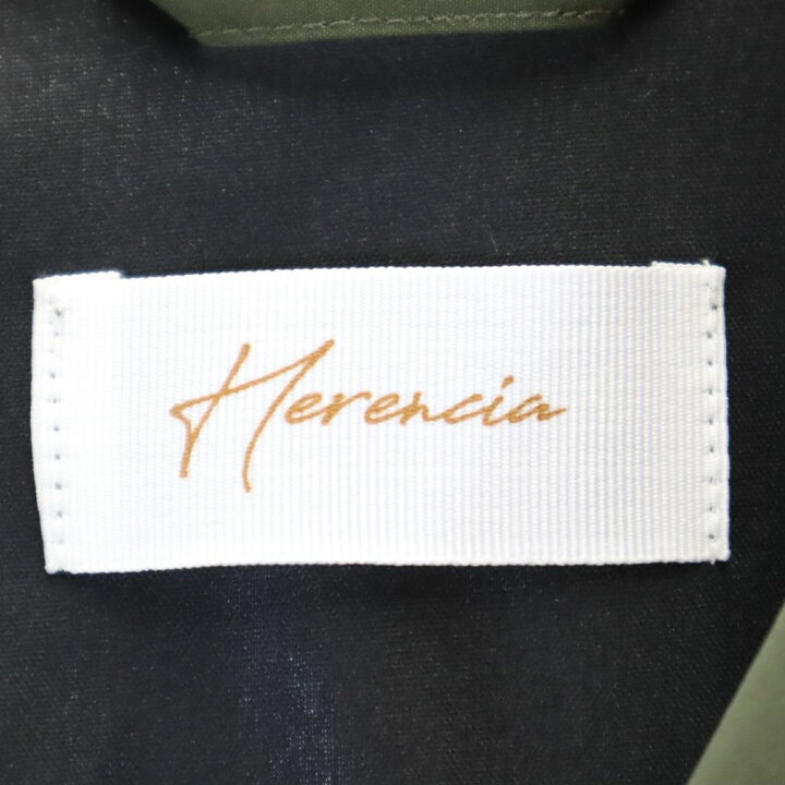 楽天市場】古着 ヘレンチア Herencia 長袖 コート 38 グリーン系  