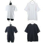 新品 無地 半袖 Tシャツ S,M,L ホワイト ブラック メンズ 【201023】