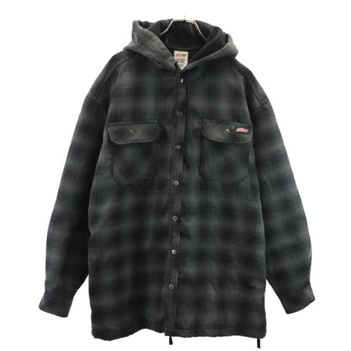 楽天市場】ディッキーズ チェック柄 ジャケット XL グレー系 Dickies 