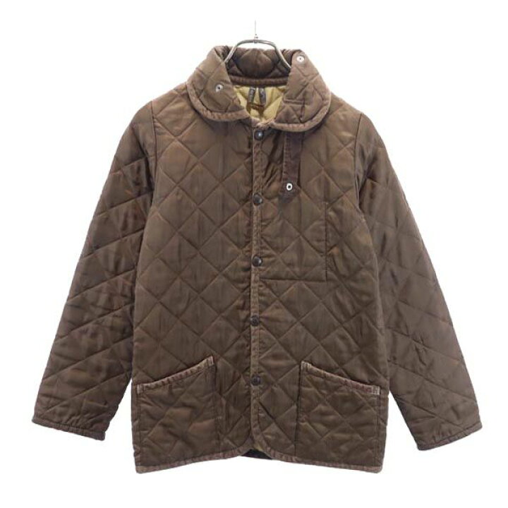 楽天市場】ラベンハム キルティングジャケット 36 ブラウン LAVENHAM 