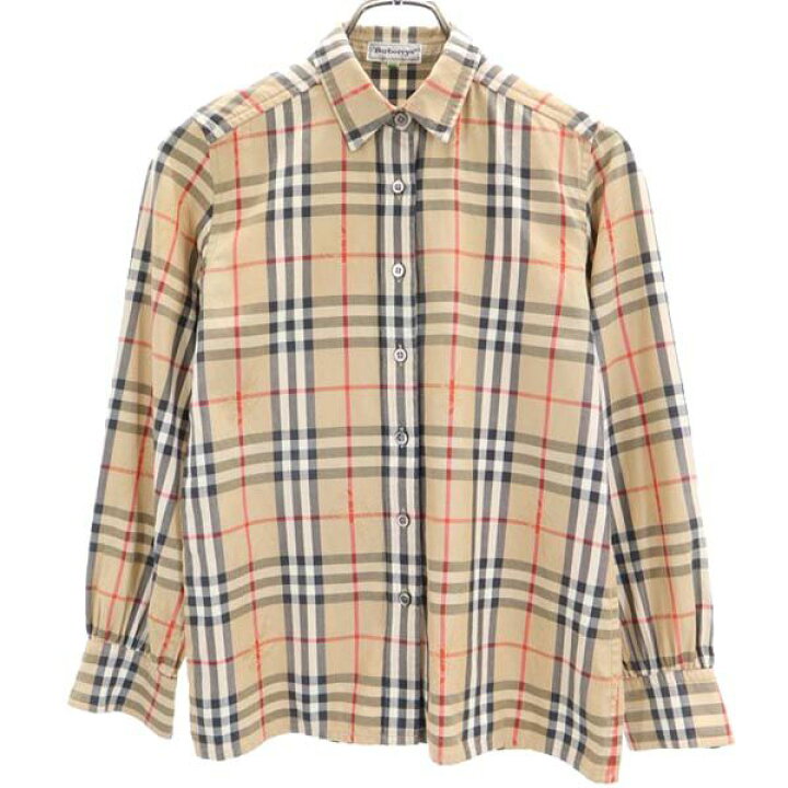 楽天市場】バーバリーズ 90s ノバチェック ノバチェック 長袖 シャツ  