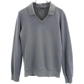 クリスヴァンアッシュ 長袖 ポロシャツ S グレー系 KRIS VAN ASSCHE メンズ 【中古】 【230228】