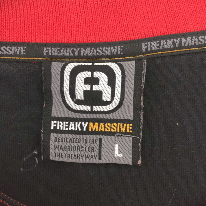 楽天市場】古着 FREAKY MASSIVE フリーキーマッシブ 長袖 スウェット 