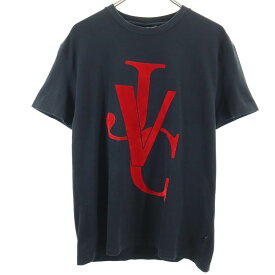 ヴェルサーチジーンズ 半袖 Tシャツ XL ブラック系 Versace Jeans メンズ 【中古】 【240316】 メール便可