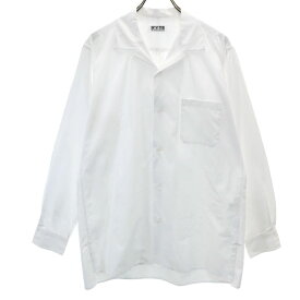 サイト 日本製 長袖 オープンカラーシャツ 3 ホワイト S&#039;YTE ヨウジヤマモト Yohji Yamamoto メンズ 【中古】 【240320】 メール便可