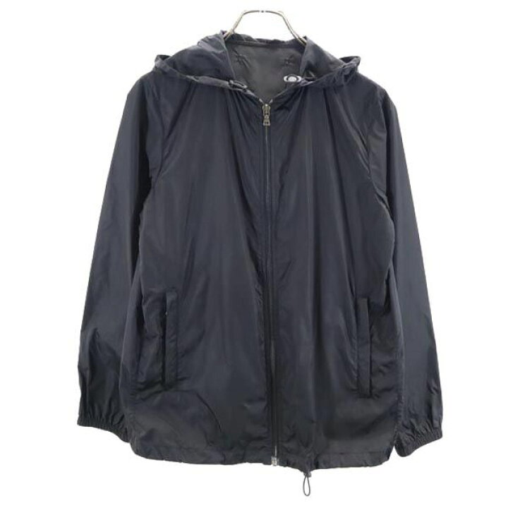 楽天市場】プラダ ナイロンジャケット XS ブラック系 PRADA フード 