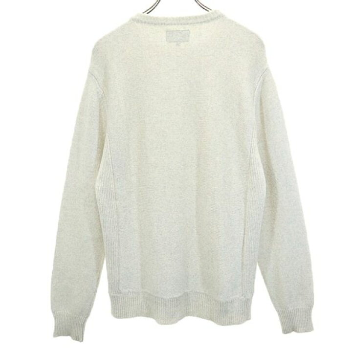 楽天市場】古着 ビームス BEAMS 長袖 セーター L ホワイト ニット 